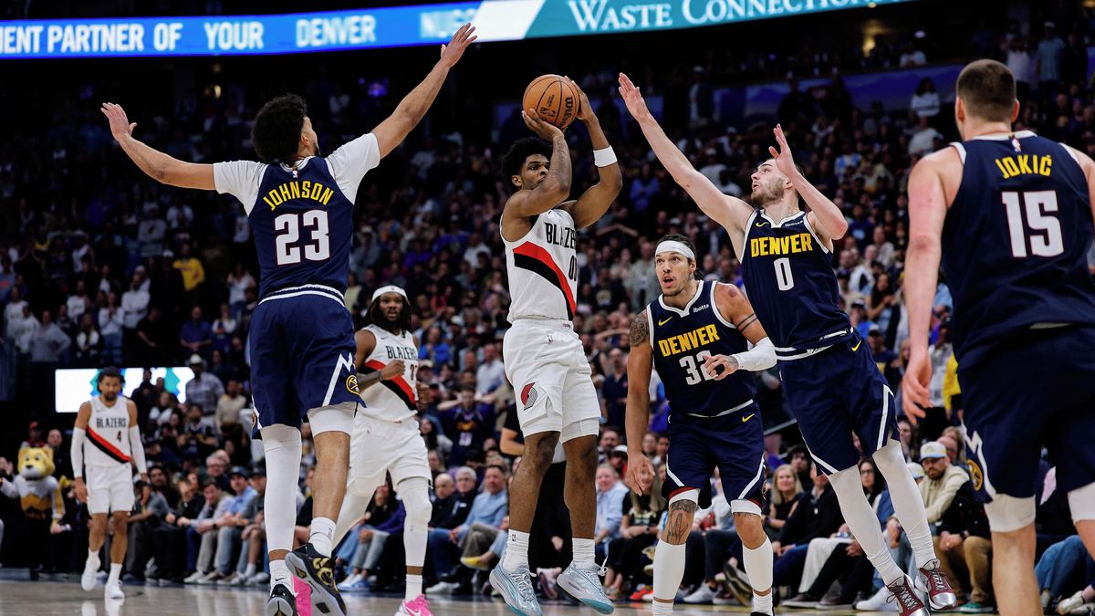 Portland stále bez Krejčího podlehl Denveru, Nuggets opět zvládli prodloužení